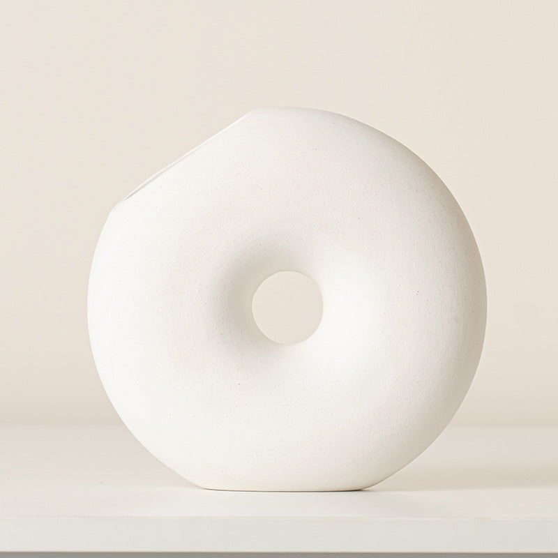 Modern Minimalist Ceramic Sculpture