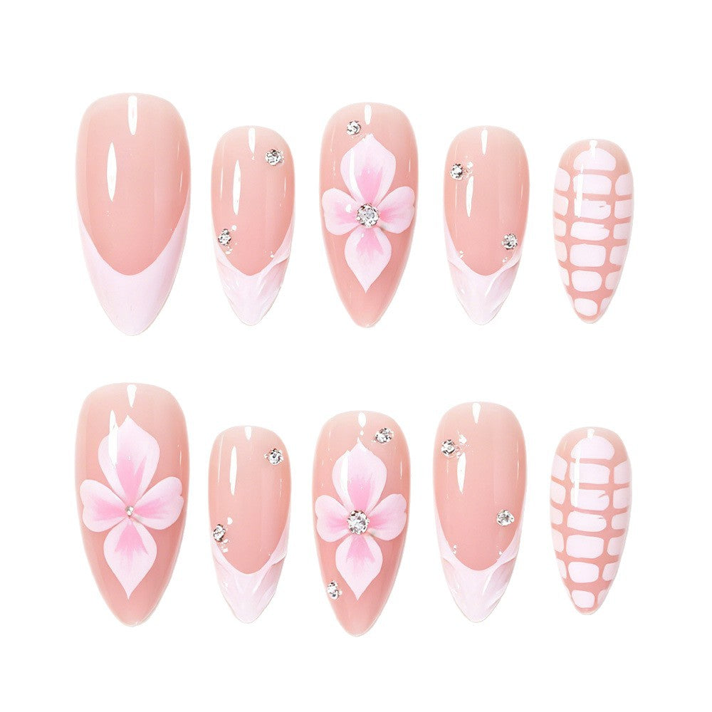 Elegant Decorative Acrylic Nail Art Tips Bowlift