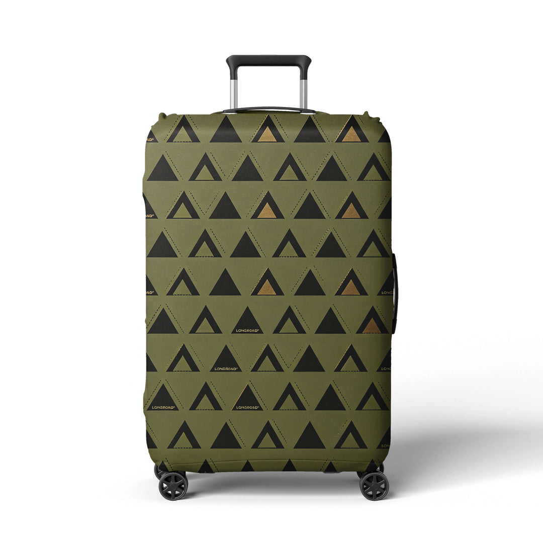 Ladies suitcase cover with modern polka dot pattern Bowlift