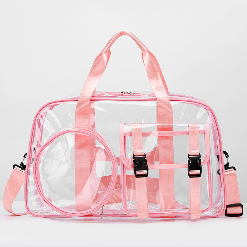 Stylish Transparent Gym Duffle Bag