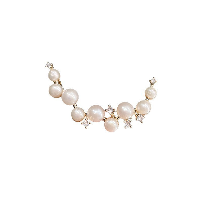 Elegant pearl earrings Bowlift