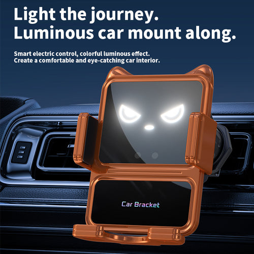 Unisex Smartphone Holder with Fun Design and Secure Clamping Mechanism Bowlift