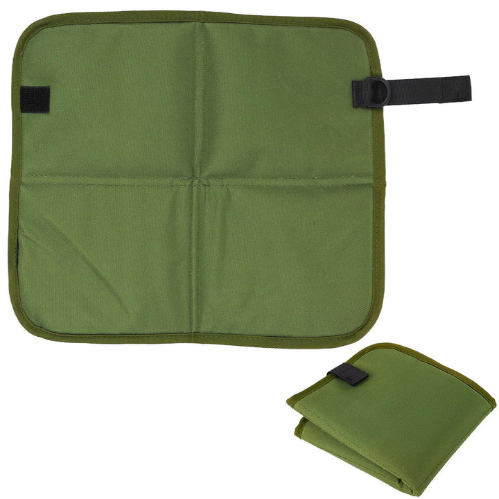Ladies outdoor seating mat with detachable carrying strap Bowlift