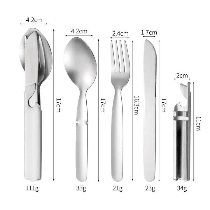 Practical and Ergonomic Cutlery Set Bowlift