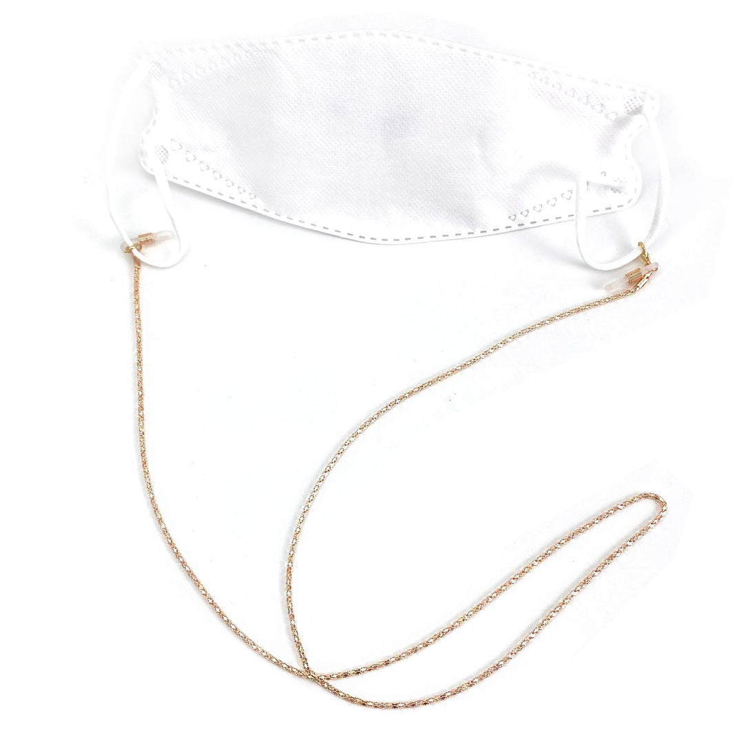 Minimalist Crystal-Detail Chain Anklet Bowlift