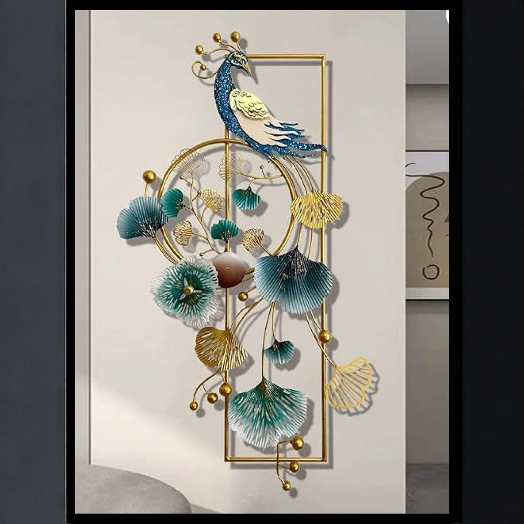 Artistic Metal Wall Sculpture Bowlift