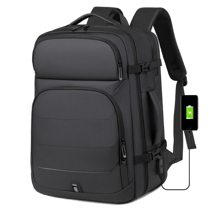 Backpack with multifunctional compartments Bowlift