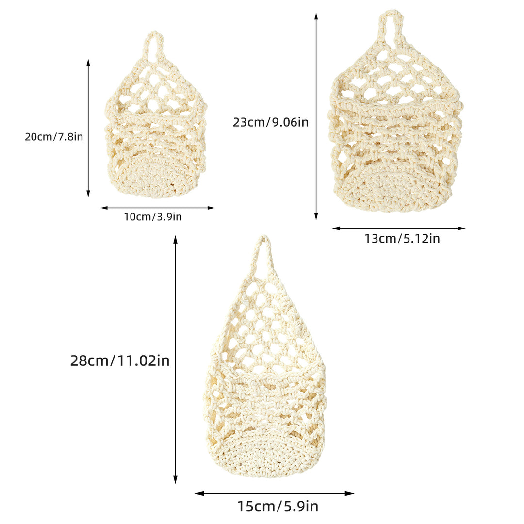Macrame Flower Basket Bowlift