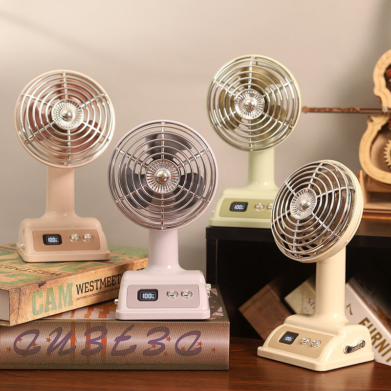 Women's Portable Desktop Fan Bowlift
