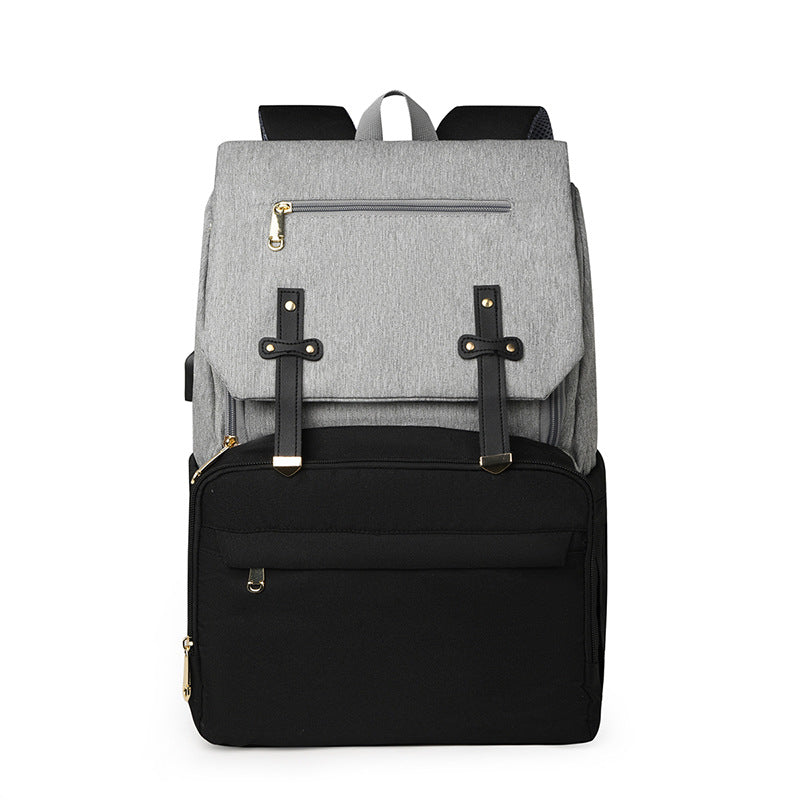 Functional Dual-Compartment Backpack Bowlift