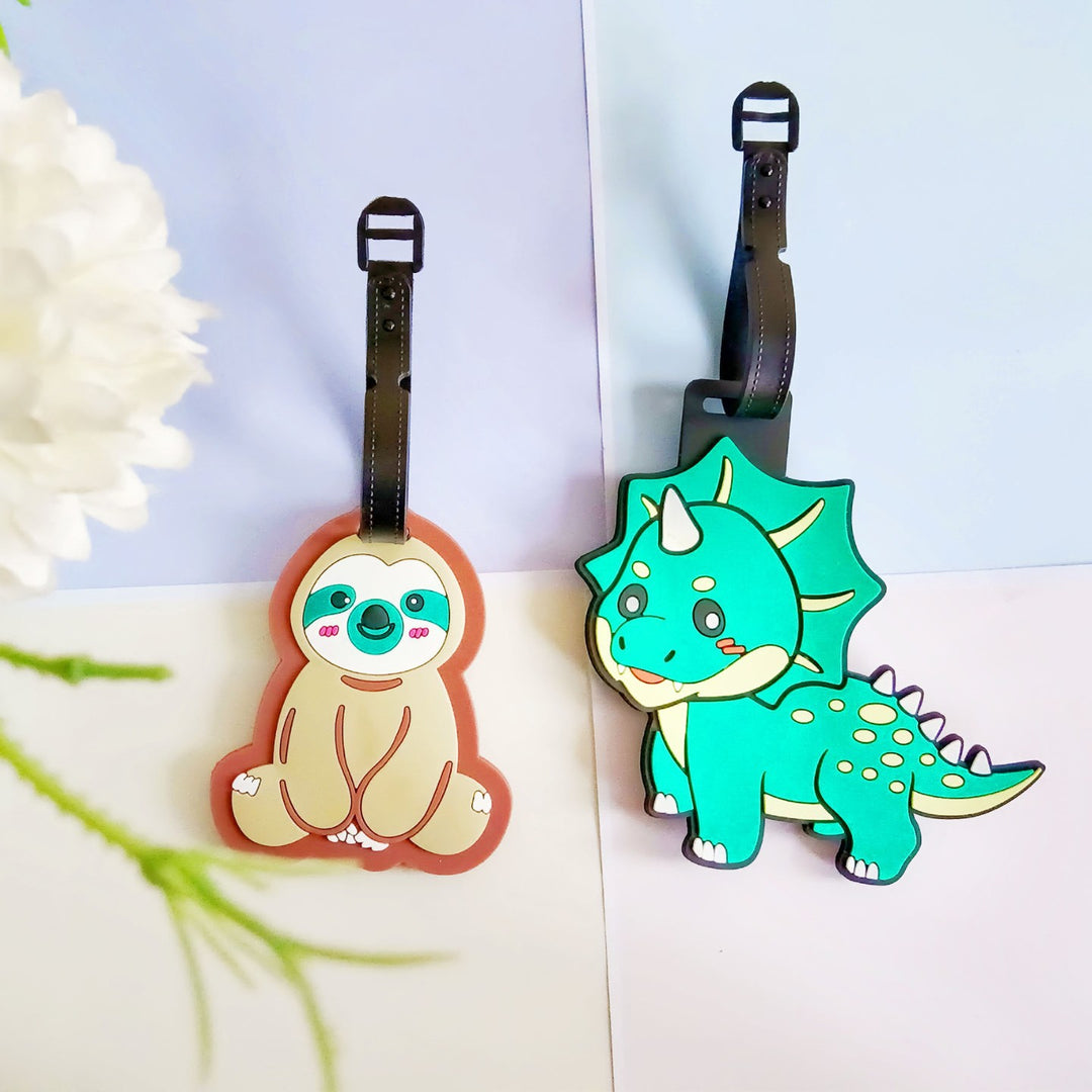 Unisex Luggage Tag in Llama Design Bowlift