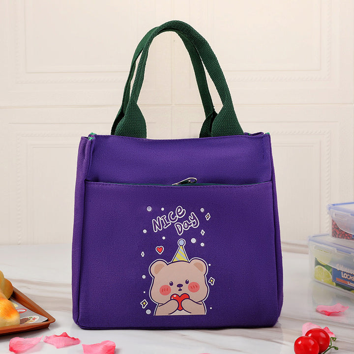 Insulated Food Carrier with Bear Design Bowlift