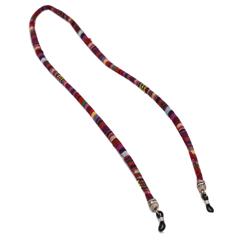 Colorful Woven Eyewear Chain Bowlift