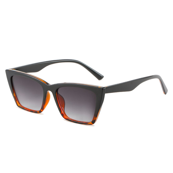 Women’s fashionable geometric sunglasses with protective UV protection Bowlift