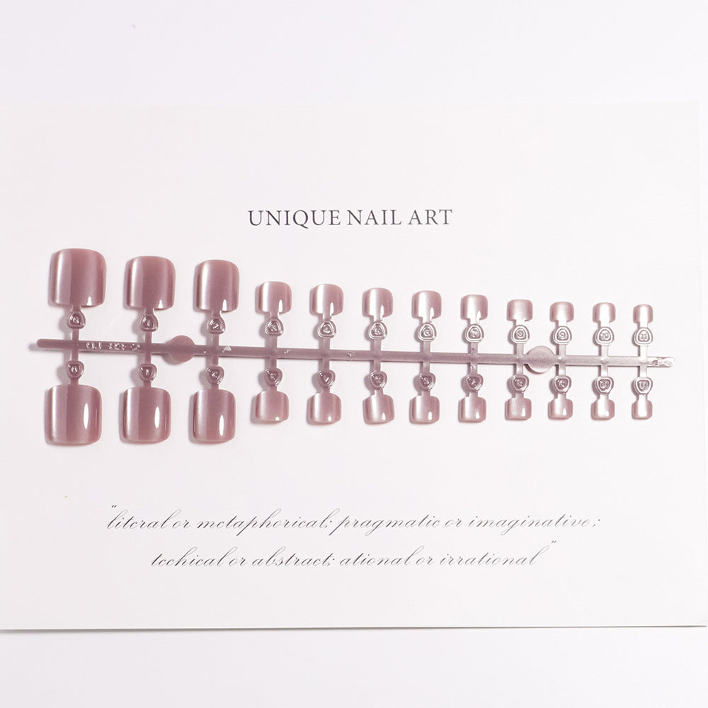 Unique Press-On Nail Art Bowlift