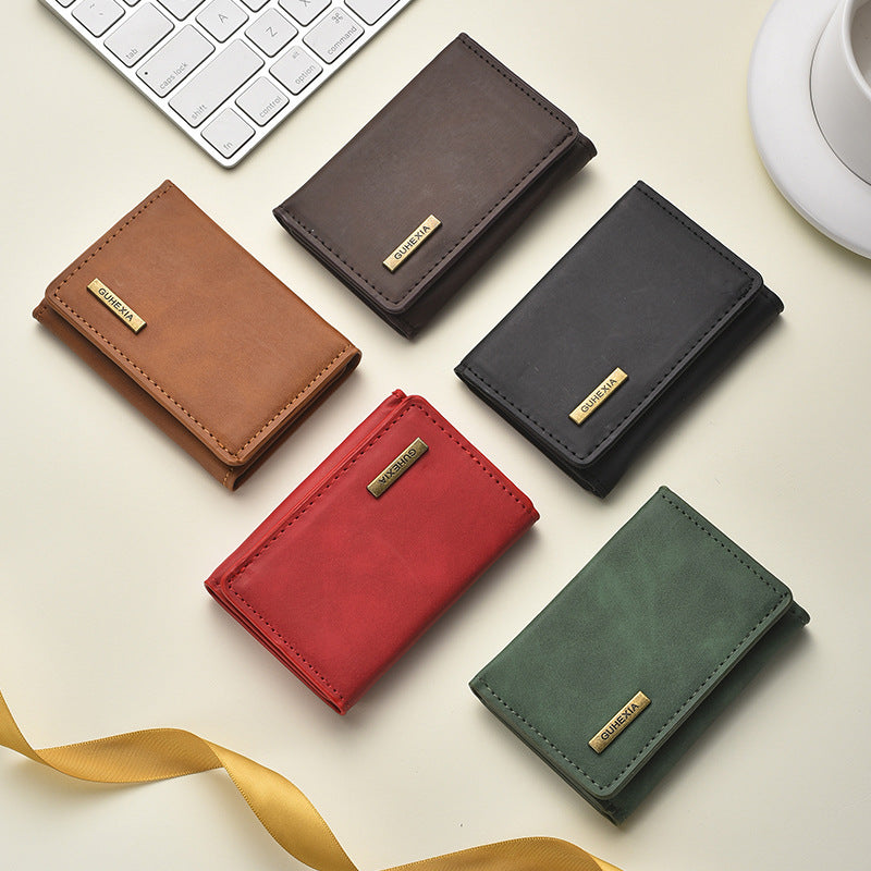 Premium Leather Card Holder Bowlift