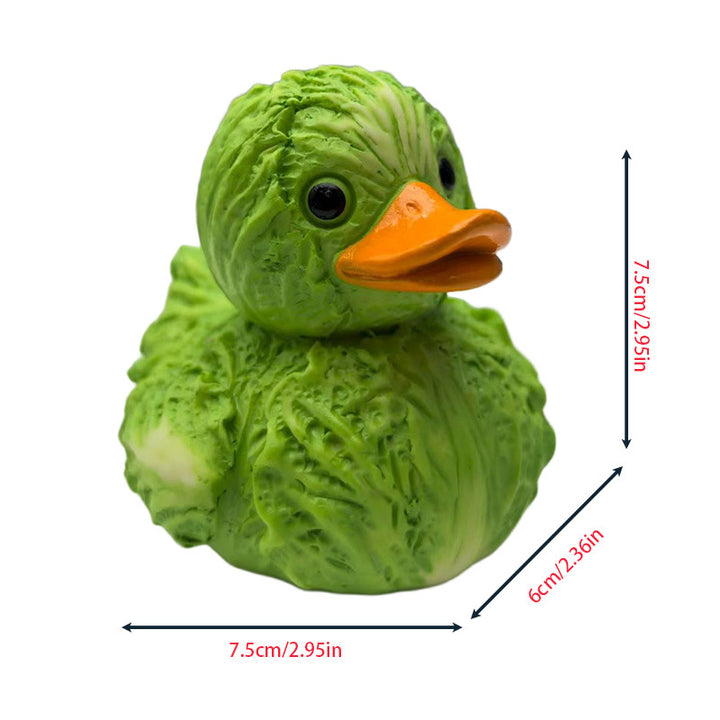 Funny Decor Rubber Duck with Sprinkles Bowlift