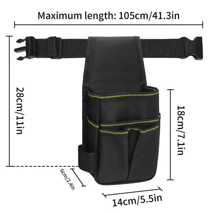 Multifunctional Tool Bag with Adjustable Belt Bowlift