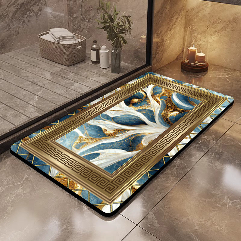 Decorative Non-Slip Bathroom Mat Bowlift