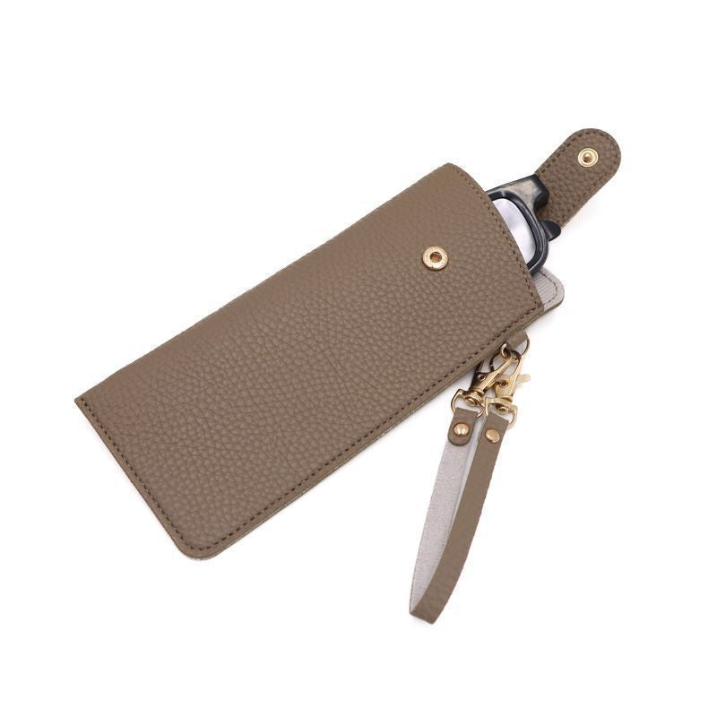 Elegant Leather Eyewear Case Bowlift