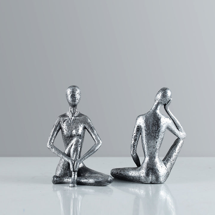 Abstract Zen Meditation Sculpture