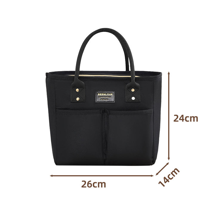 Multi-Pocket Insulated Lunch Tote Bowlift