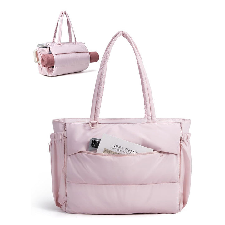 Versatile shopping bag with zip pockets Bowlift