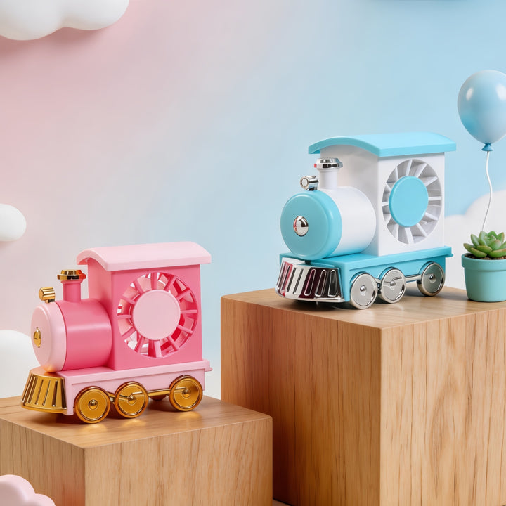 Ladies creative toy locomotive model Bowlift