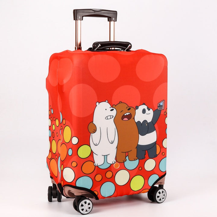 Patterned Hard Shell Luggage Bowlift