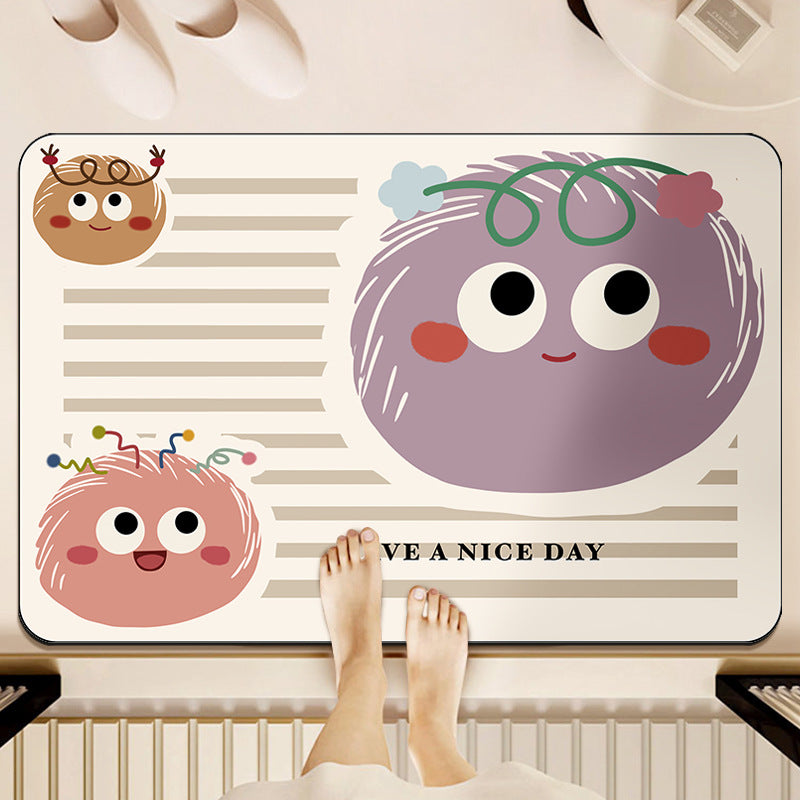 Playful Cookie-Themed Area Mat