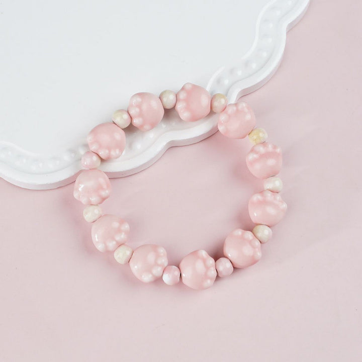 Heart-Shaped Beaded Bracelet Bowlift
