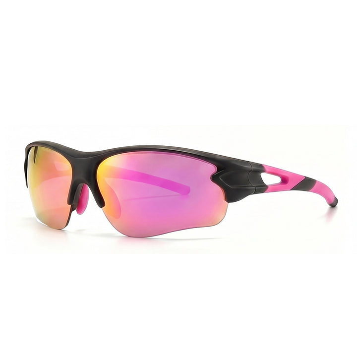 Unisex nan sporty performance-oriented sunglasses with polarized quick-change lens technology Bowlift