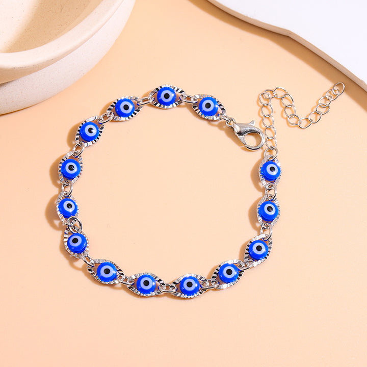 Evil Eye Charm Bracelet Bowlift 1788164291