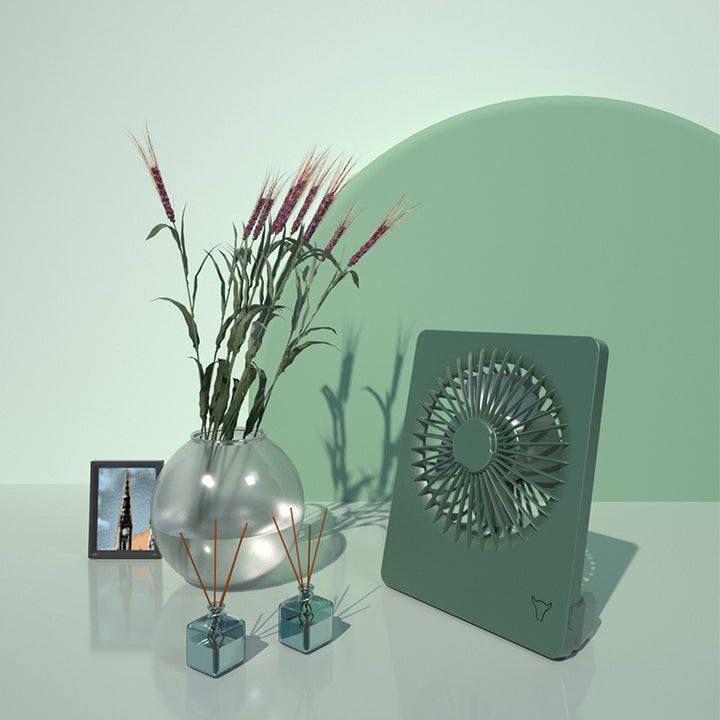 Women portable table fan with 180-degree rotation function Bowlift