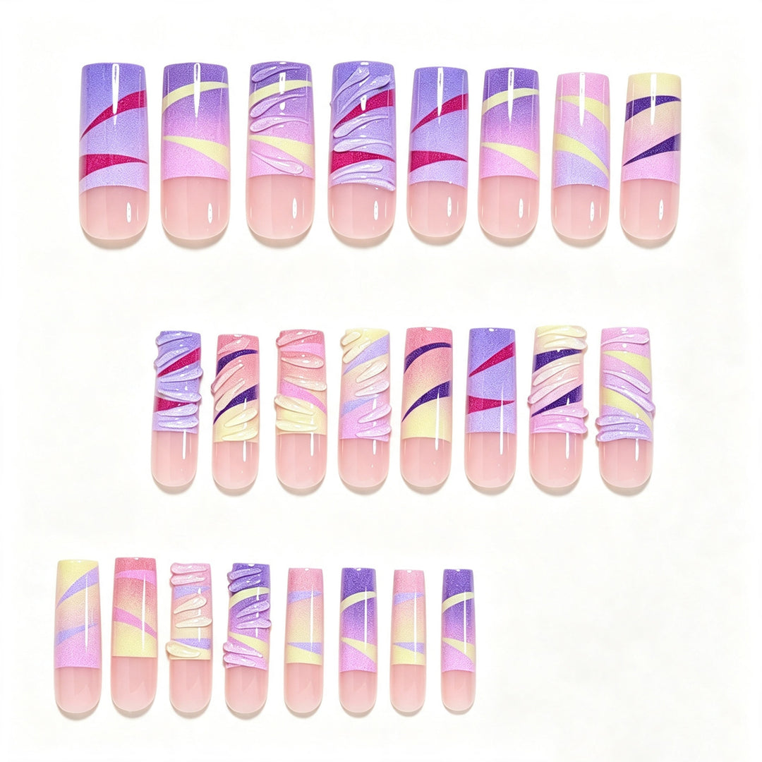 Artistic Long Nail Tips Bowlift