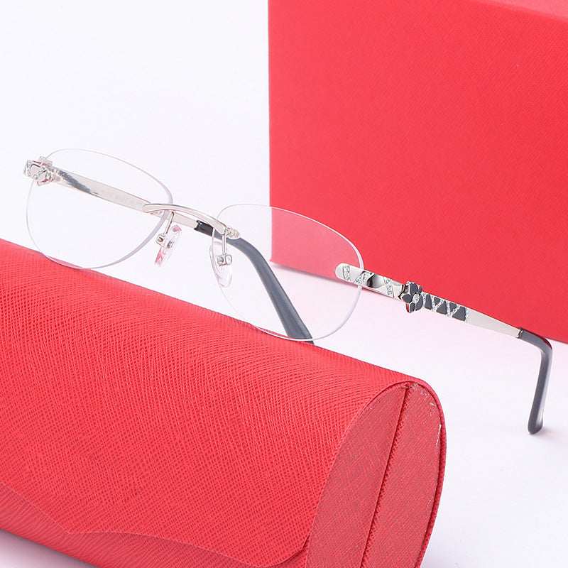 Women's fashionable sunglasses with stylish metal frame and protective lenses Bowlift