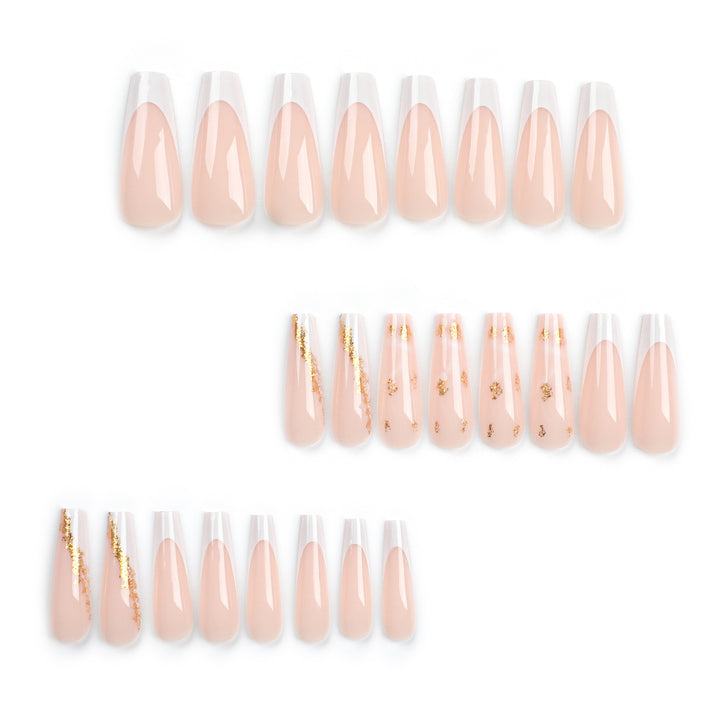 Artistic Stiletto Nails with Glitter and Shine Accents Bowlift