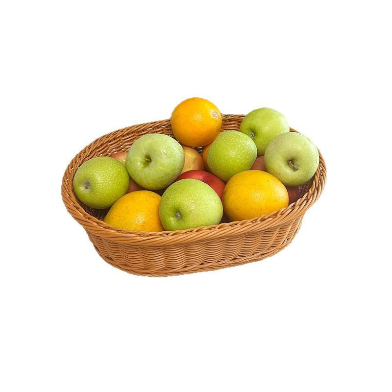 Woven Oval Serving Basket Bowlift