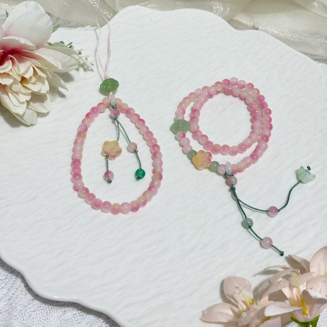 Decorative Beaded Necklace Bowlift