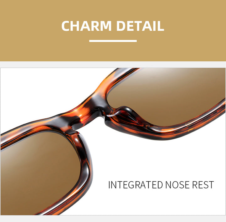 Ladies' fashionable sunglasses in trendy square design Bowlift