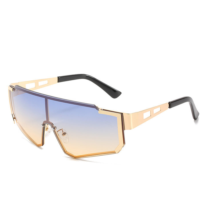 Women Oversized Sporty Sunglasses with Modern Frame Bowlift