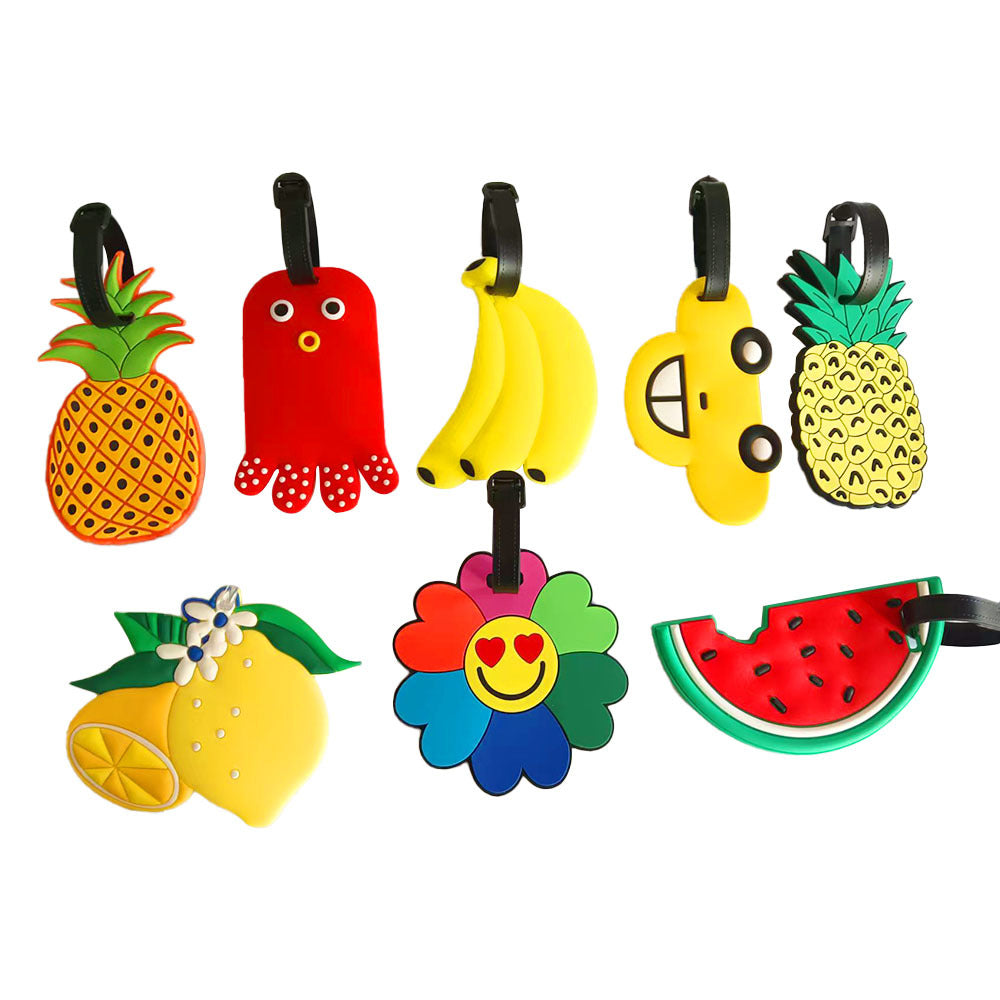 Unisex Playful Flower-Shaped Luggage Tag Bowlift