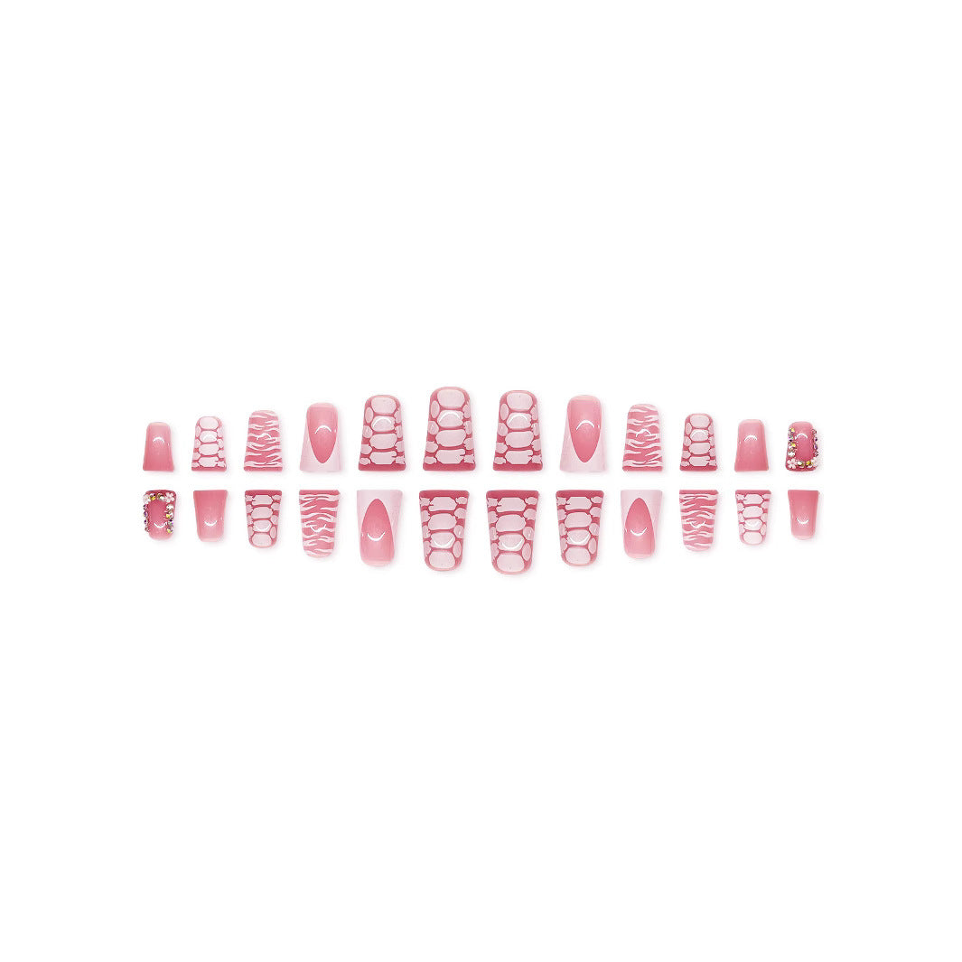 Creative Abstract Nail Design Extensions Bowlift