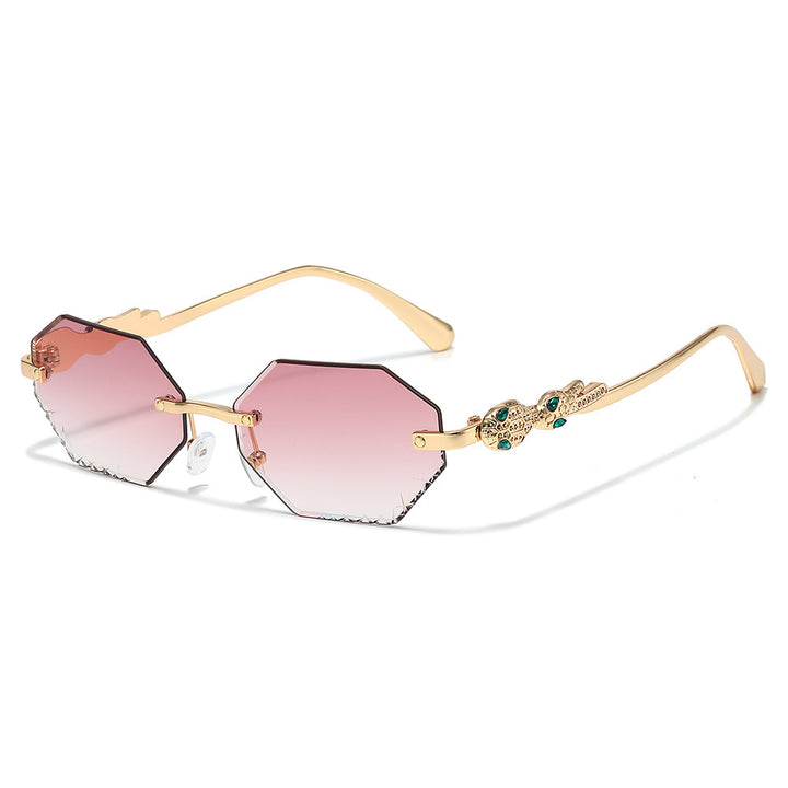 Fashion-Forward Statement Hexagonal Sunglasses Bowlift