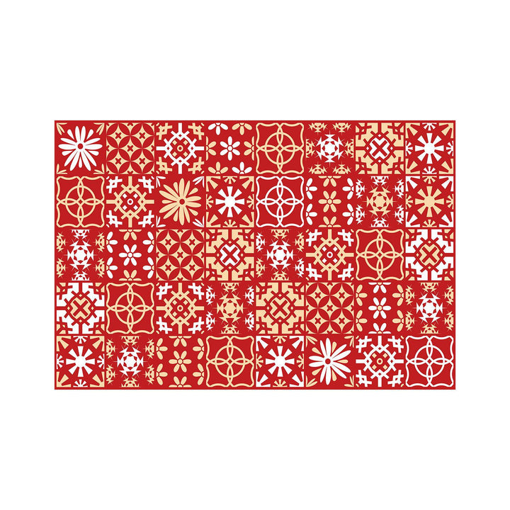 Geometric Patterned Anti-Fatigue Bath Mat Bowlift