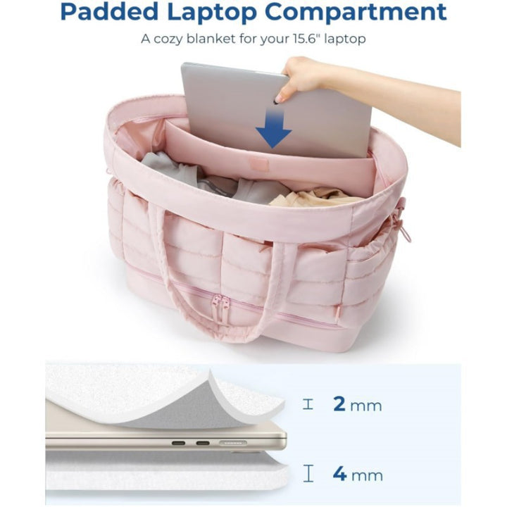 Multifunctional padded tote bag Bowlift