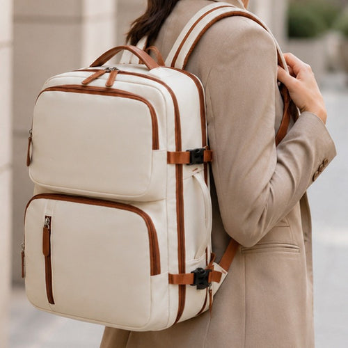 Elegant backpack with multifunctional compartments Bowlift