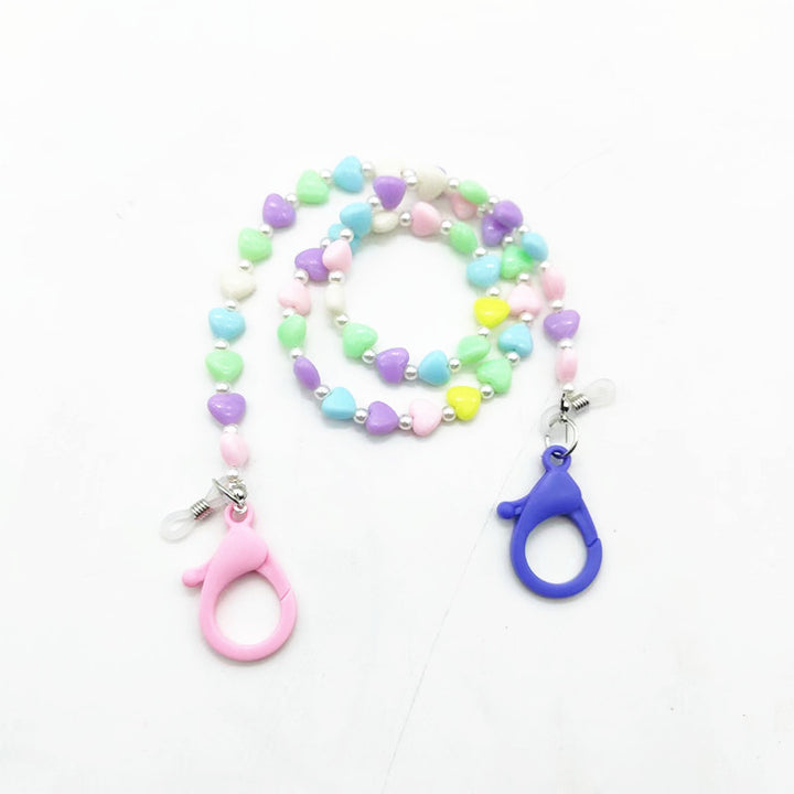 Trendy necklace with heart beads Bowlift