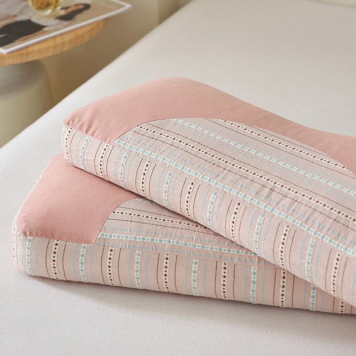 Ergonomic Sleep Pillow with Fine Pattern Structure Bowlift