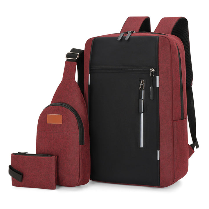 Multi-Functional Tech Backpack with Detachable Sling Bag Bowlift
